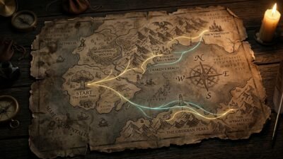 Map Fragment Symbolism