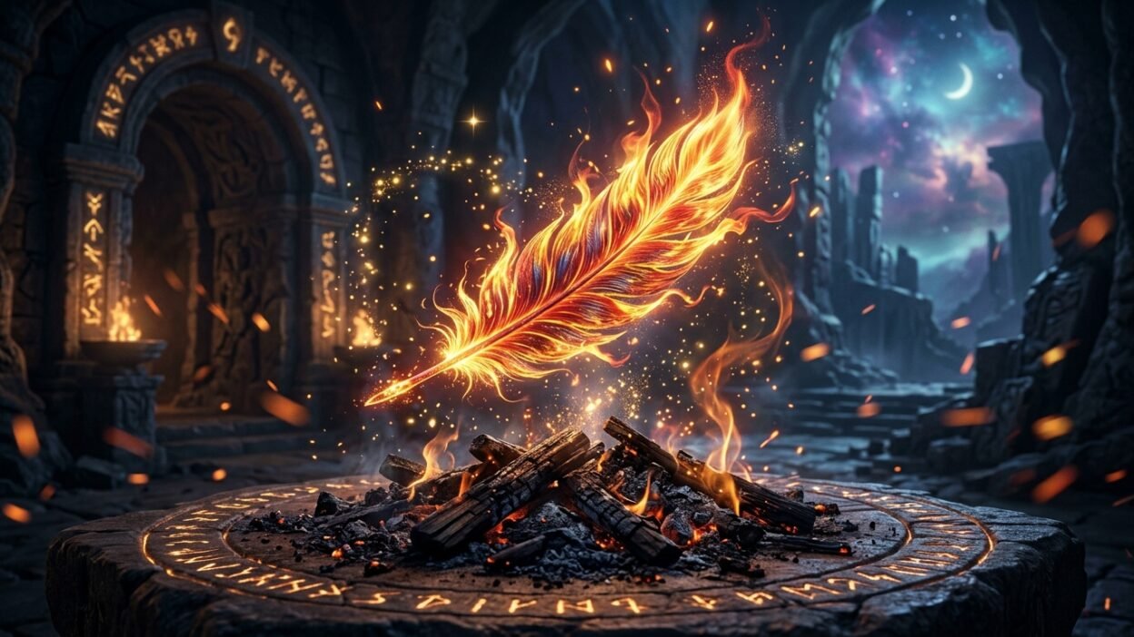 Phoenix Feather Symbolism