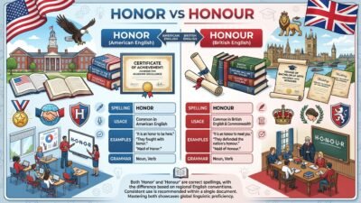 Honor vs Honour