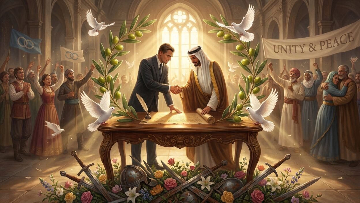 Peace Treaty Symbolism